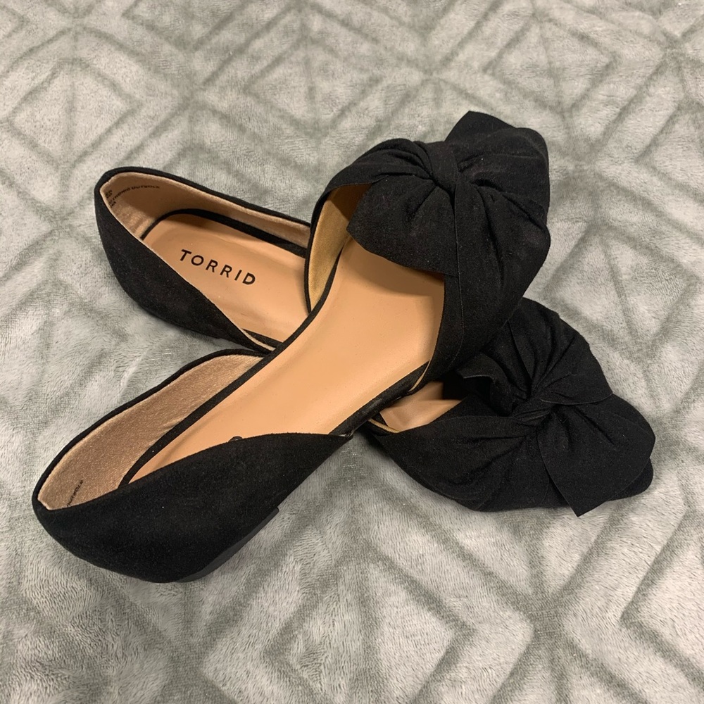 Black Torrid 9.5w Flats